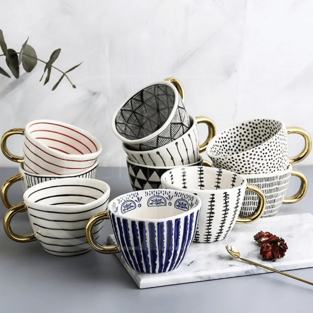 Caneca em Cerâmica – Design Elegante para Bebidas Quentes