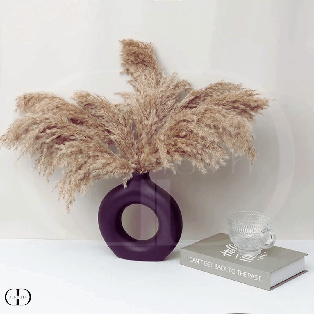 Vaso de Cerâmica Circular - Eva