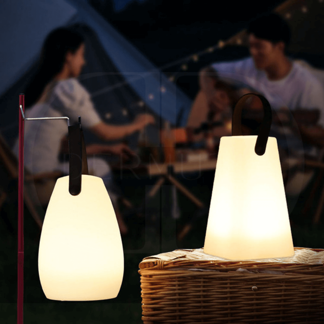 Luminária LED Portátil Recarregável – Estilo e Praticidade