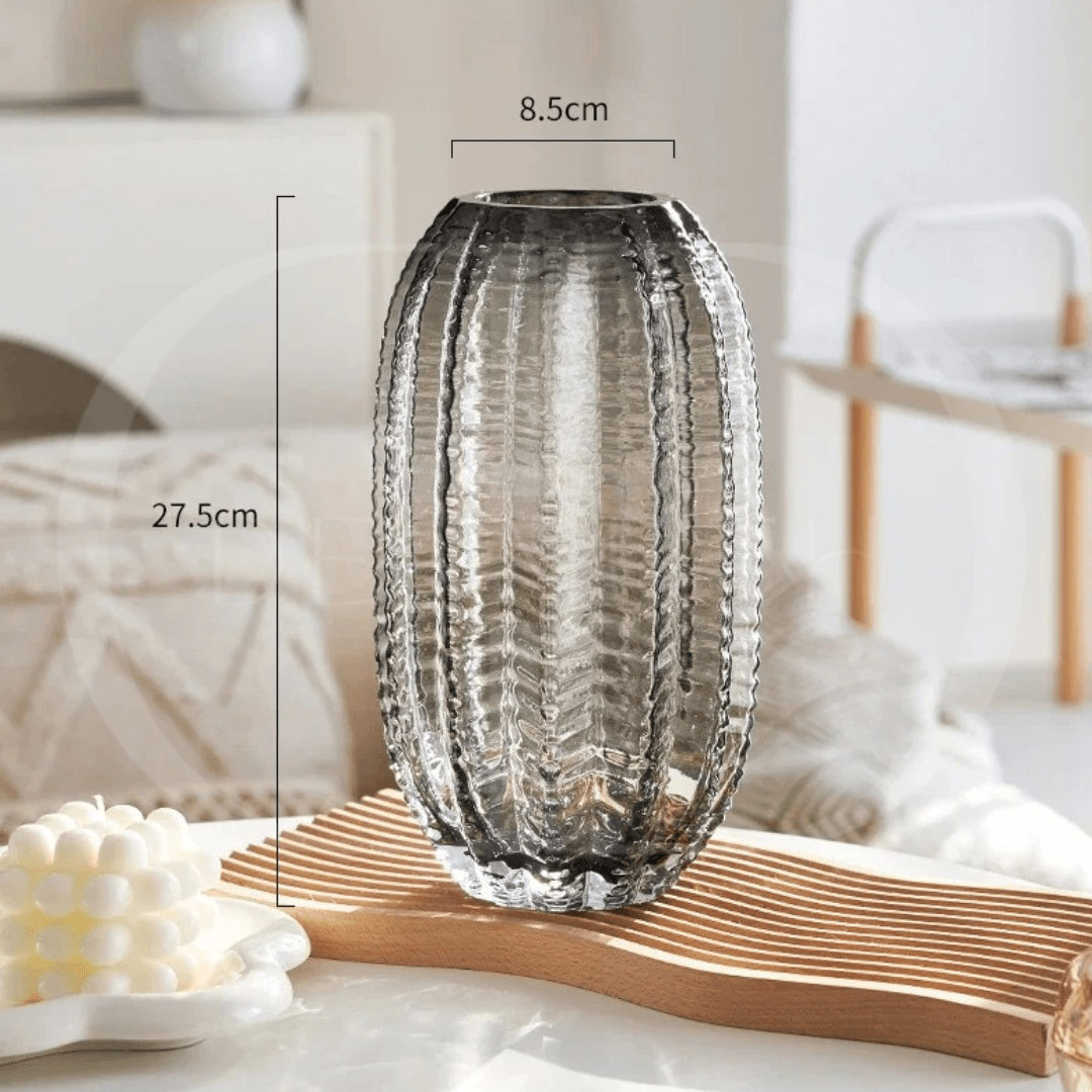 Vaso Decorativo Cristal - Modelo Cacto