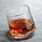 Copos Giratórios de Vidro para Whisky – Design Clássico com Efeito Spinning