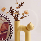 Vaso em Cerãmica Decorativo - Cats