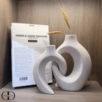 Vaso em Cerâmica Artesanal - Duplo