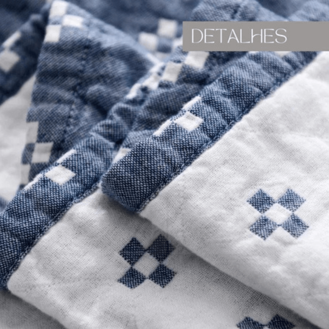 Colcha de Casal em Algodão