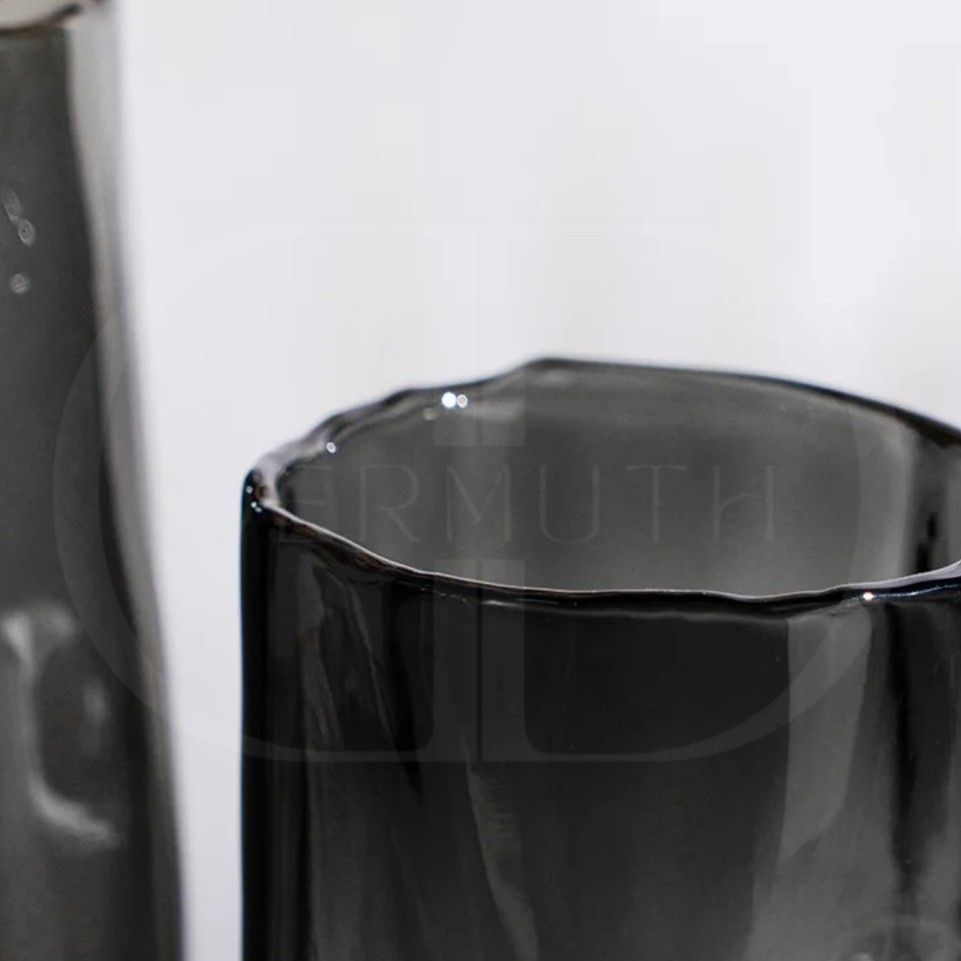 Vaso de Vidro para Arranjos Florais e Hidroponia