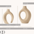 Vaso em Cerâmica Artesanal - Duplo