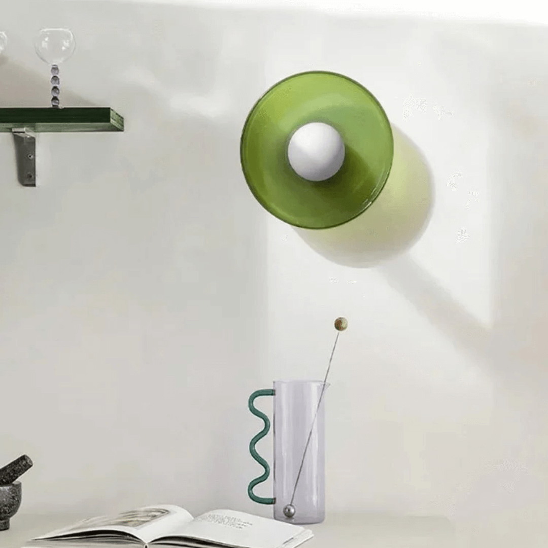 Arandela Vidro Design Moderno