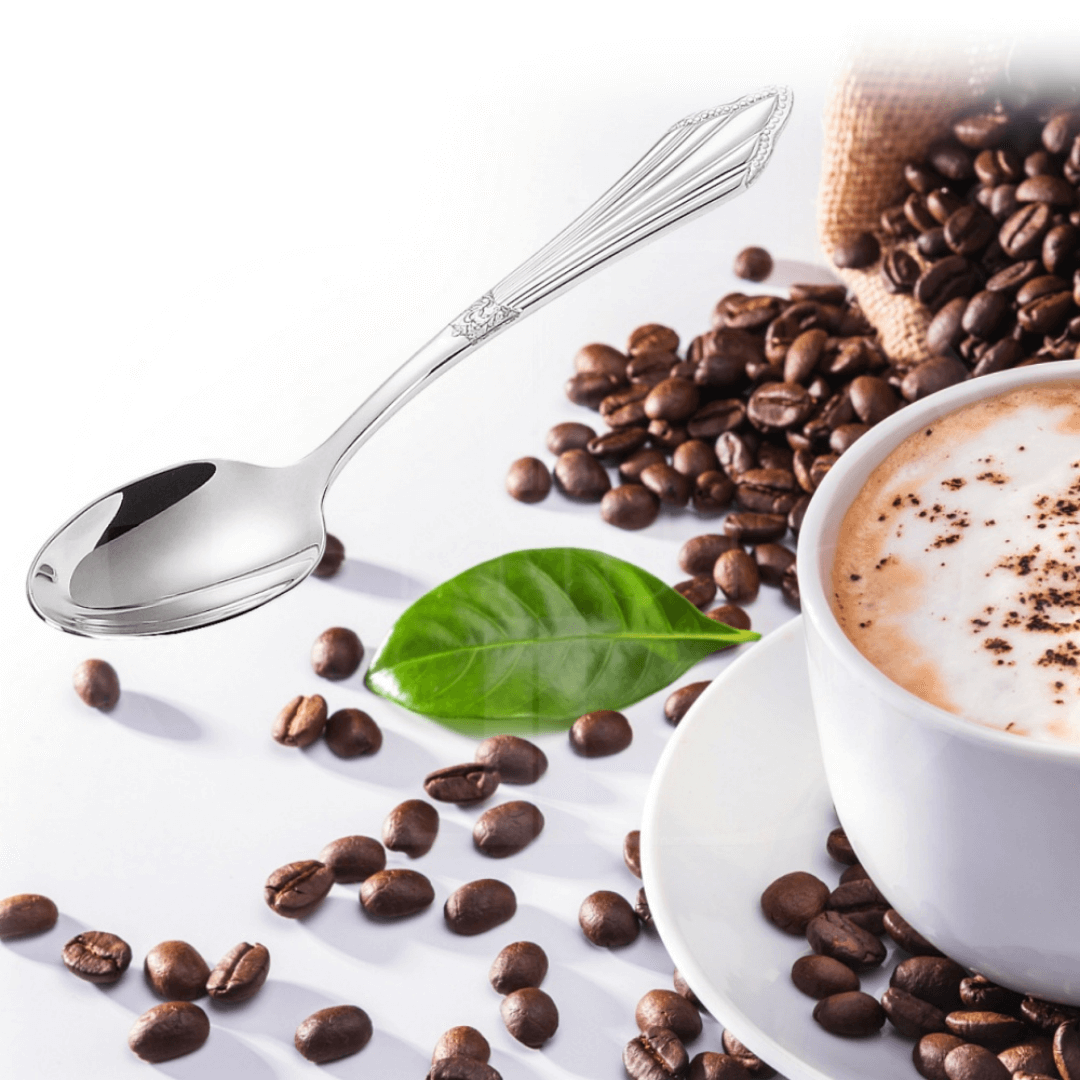 Conjunto de Talheres Luxo Dourado -  Cabo Bordado