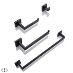 Kit de Acessórios para Banheiro em Aço Inox