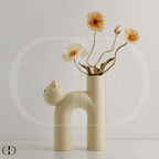 Vaso em Cerãmica Decorativo - Cats