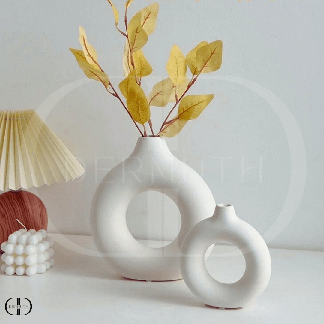 Vaso de Cerâmica Circular - Eva