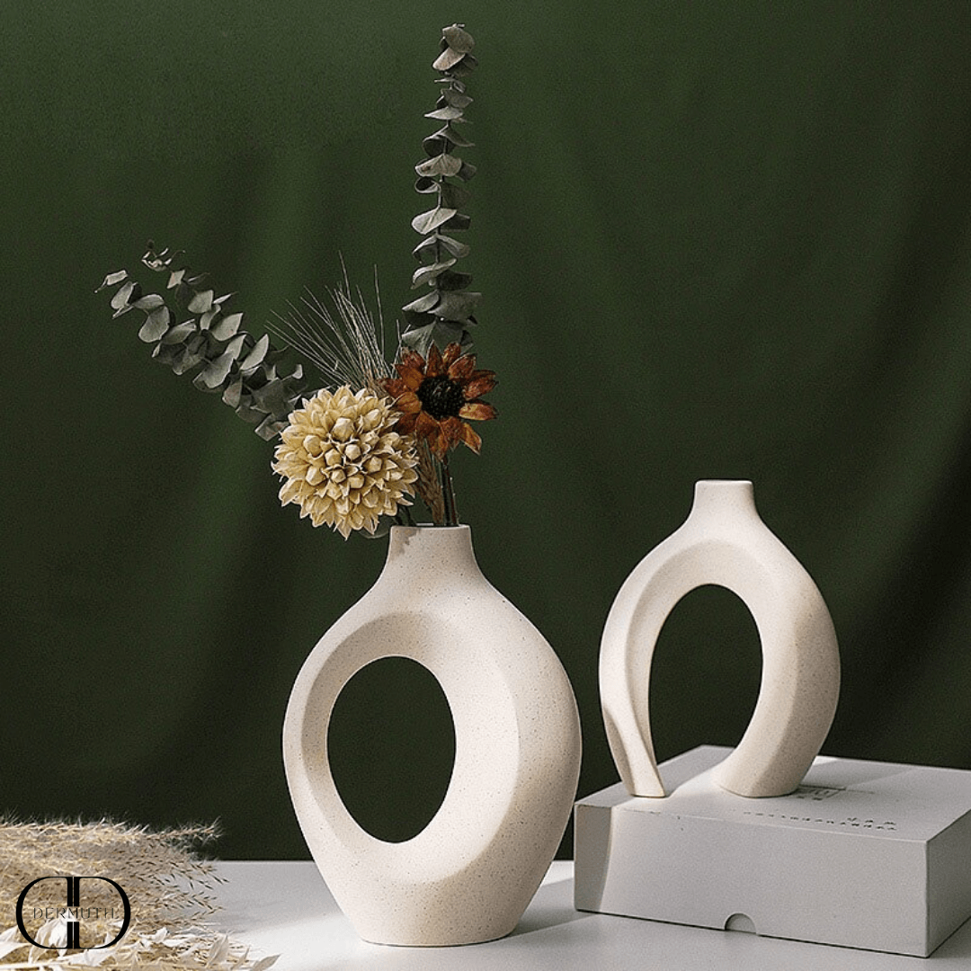 Vaso em Cerâmica Artesanal - Duplo