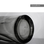 Vaso de Vidro para Arranjos Florais e Hidroponia