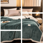 Cobertor Flannel Triplo Coral Fleece