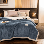 Cobertor Flannel Triplo Coral Fleece