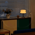 Luminária de Mesa de Vidro Macaron