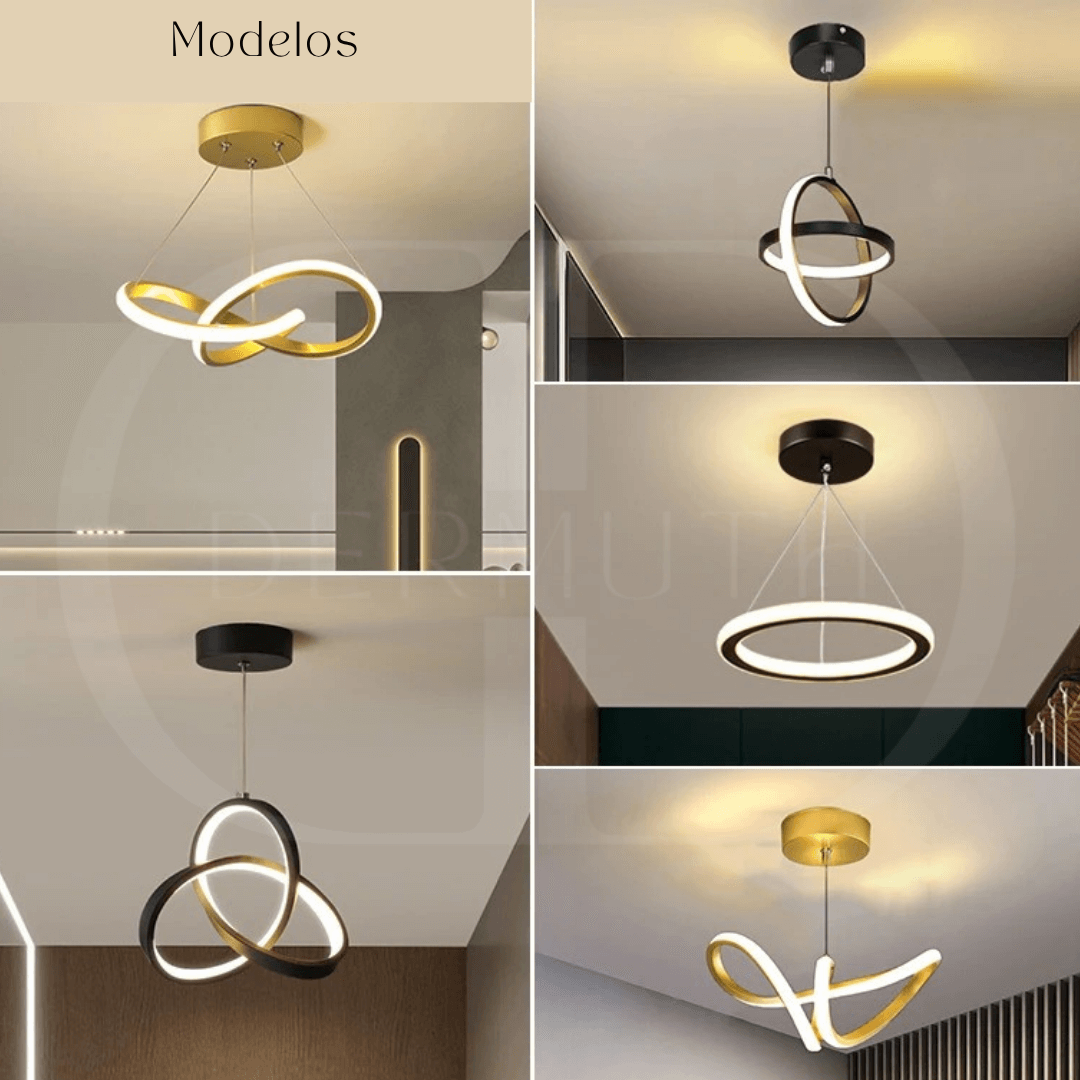 Pendente Moderno LED para Ambientes