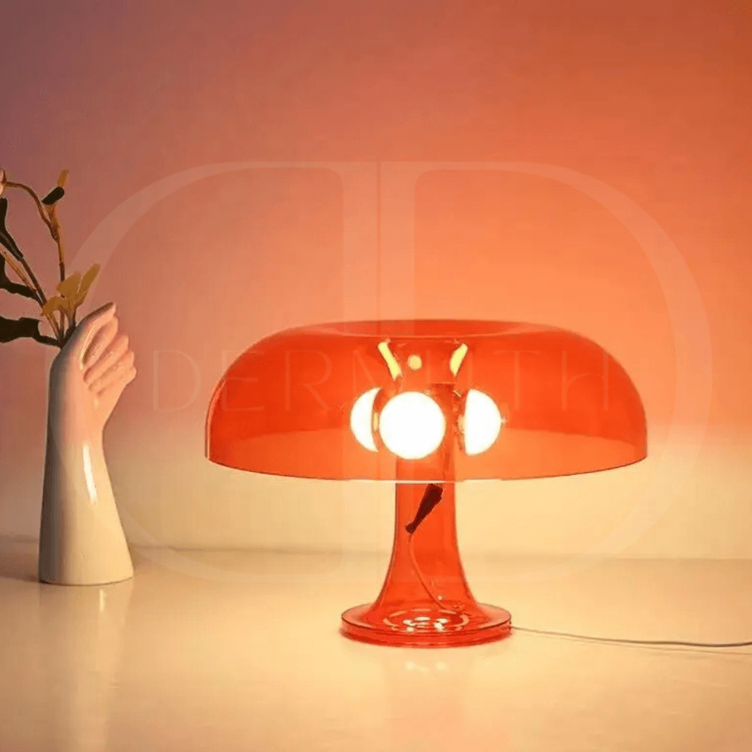 Luminária de Mesa LED  Minimalista Cogumelo