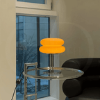 Luminária de Mesa de Vidro Macaron