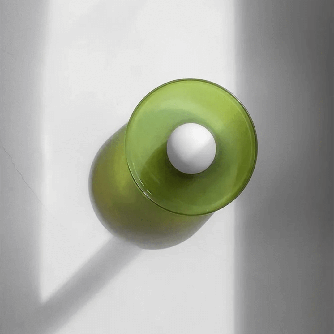 Arandela Vidro Design Moderno