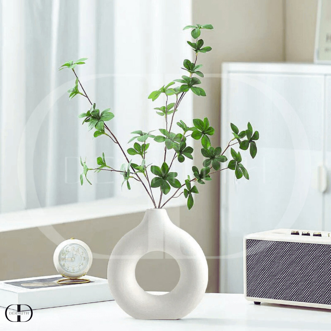 Vaso de Cerâmica Circular - Eva