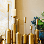 Castiçal de Metal Dourado – Roma