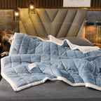 Cobertor Flannel Triplo Coral Fleece