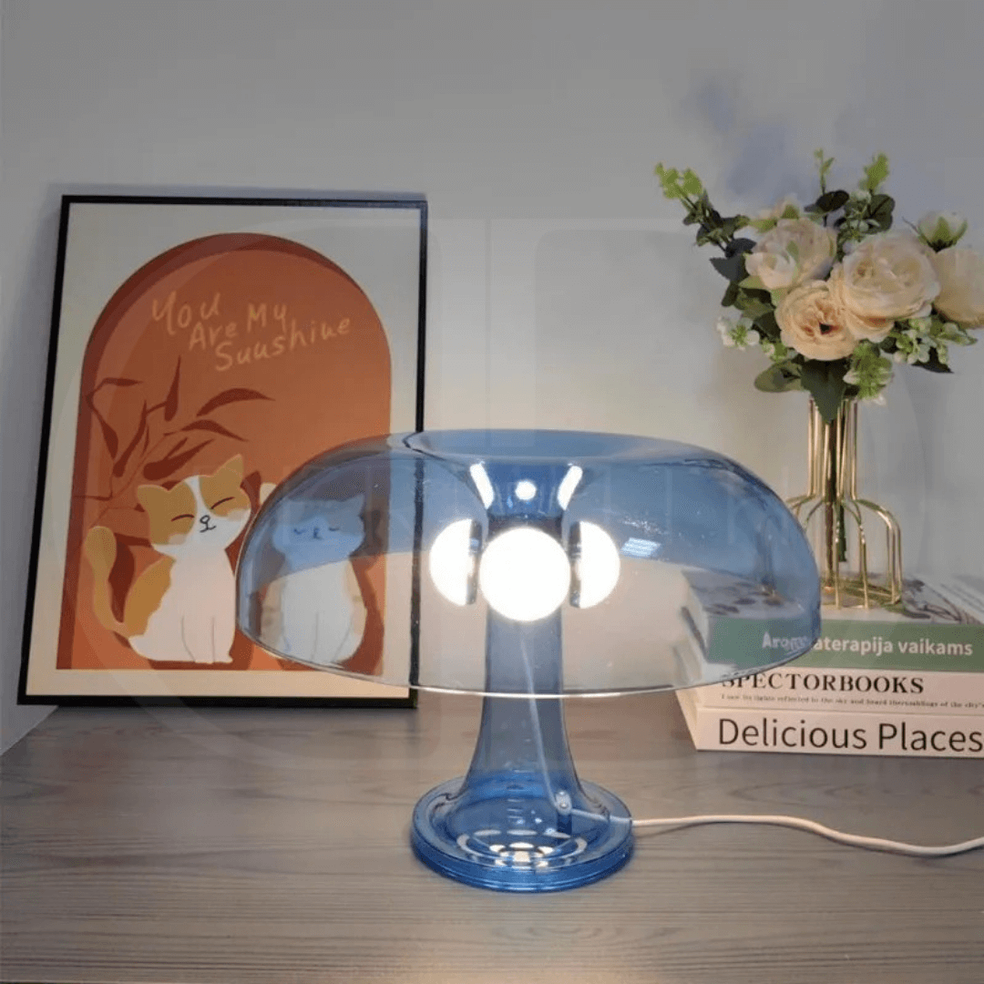 Luminária de Mesa LED  Minimalista Cogumelo