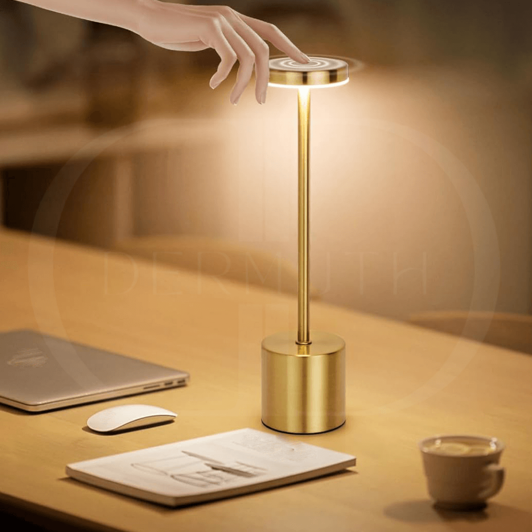 Luminária de Mesa LED Sem Fio –  Moderna e Funcional