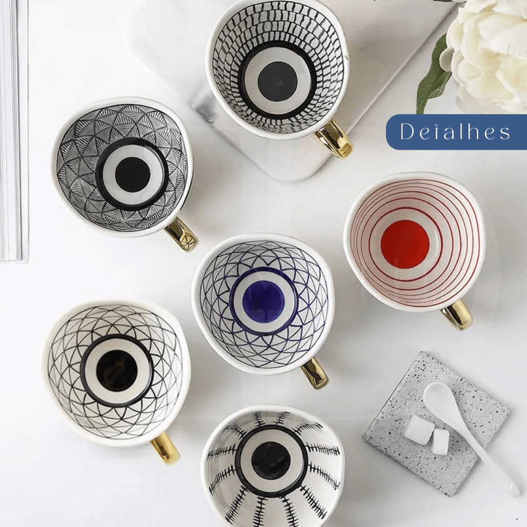 Caneca em Cerâmica – Design Elegante para Bebidas Quentes