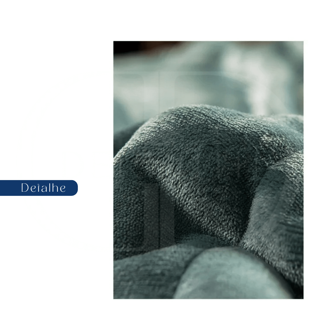 Cobertor Flannel Triplo Coral Fleece