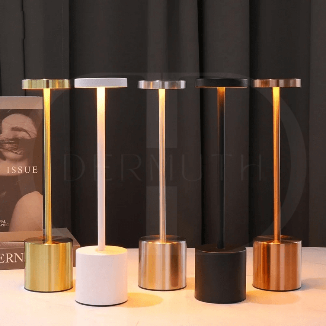 Luminária de Mesa LED Sem Fio –  Moderna e Funcional