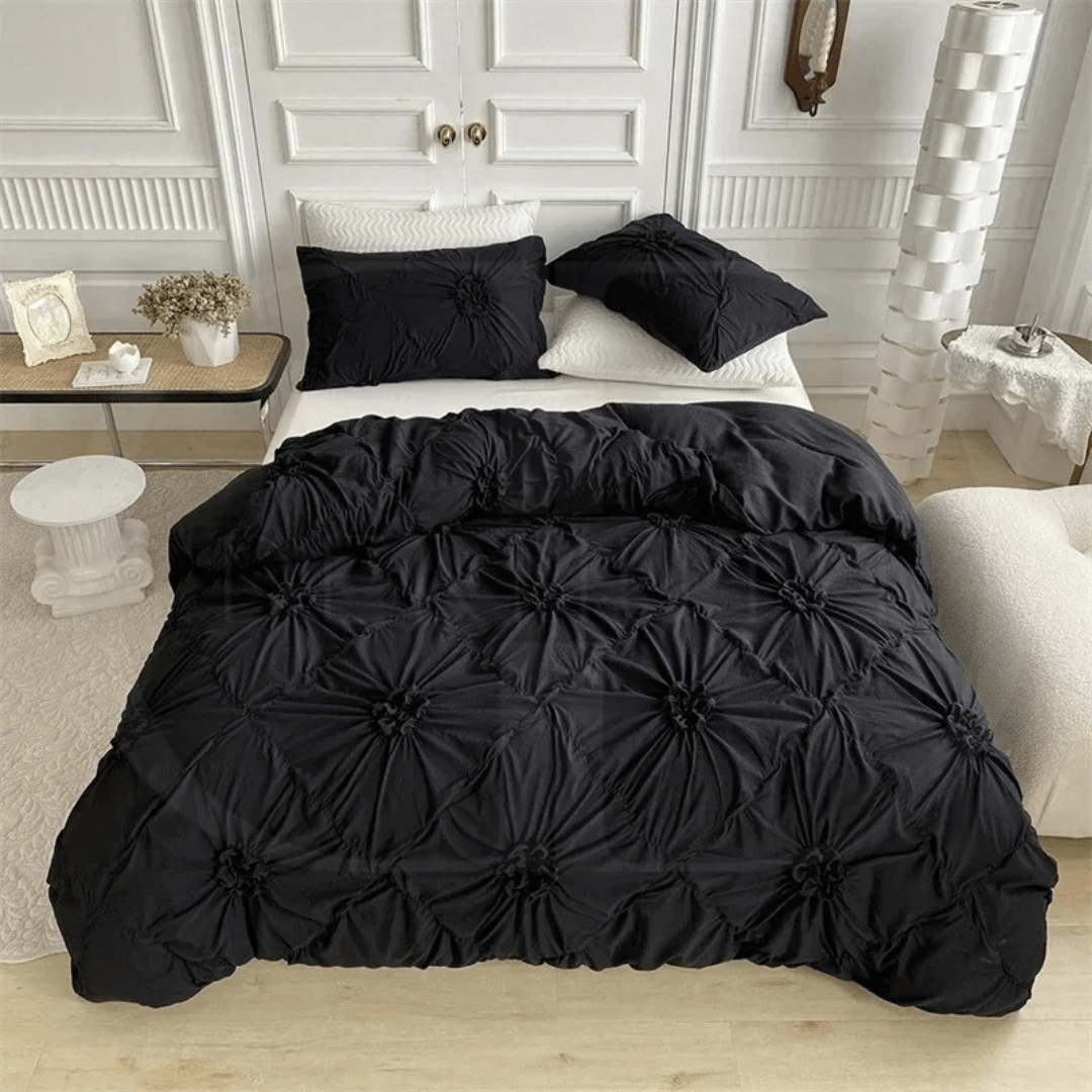 Capa de Edredon e Travesseiro Com Relevo