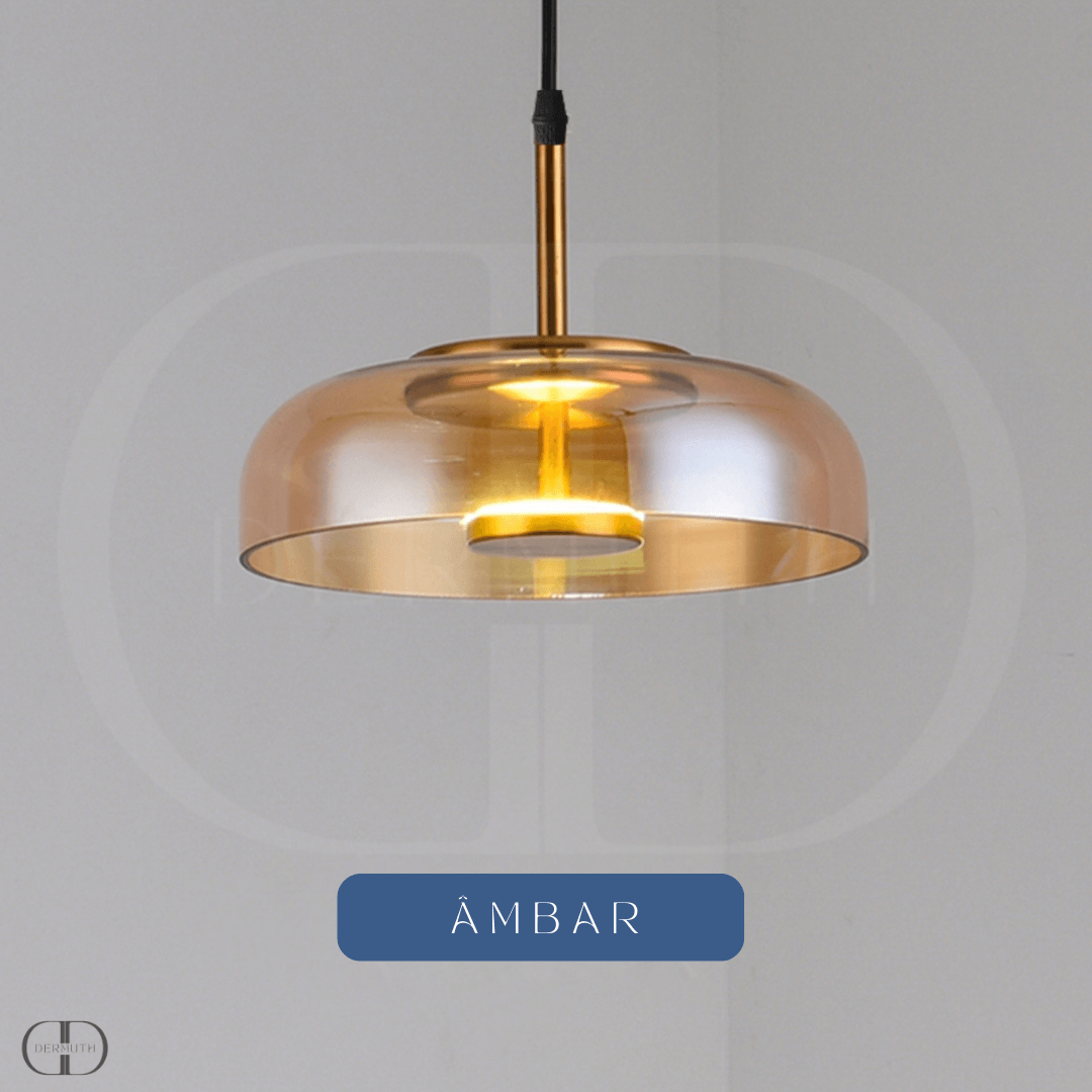 Modern Glass Dome Pendant Light – Elegant Hanging Ceiling Lamp for Kitchen, Dining & Living Room
