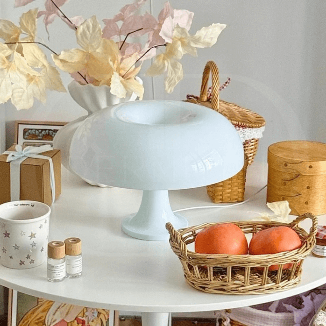 Luminária de Mesa LED  Minimalista Cogumelo