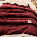Cobertor Flannel Triplo Coral Fleece
