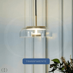 Modern Glass Dome Pendant Light – Elegant Hanging Ceiling Lamp for Kitchen, Dining & Living Room