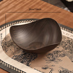 No-Drill Walnut Aluminum Faucet Rack: Hollow Drainage & Heavy-Duty