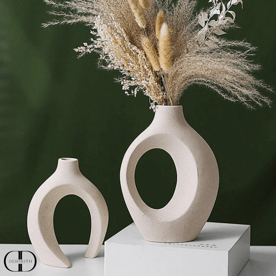 Vaso em Cerâmica Artesanal - Duplo