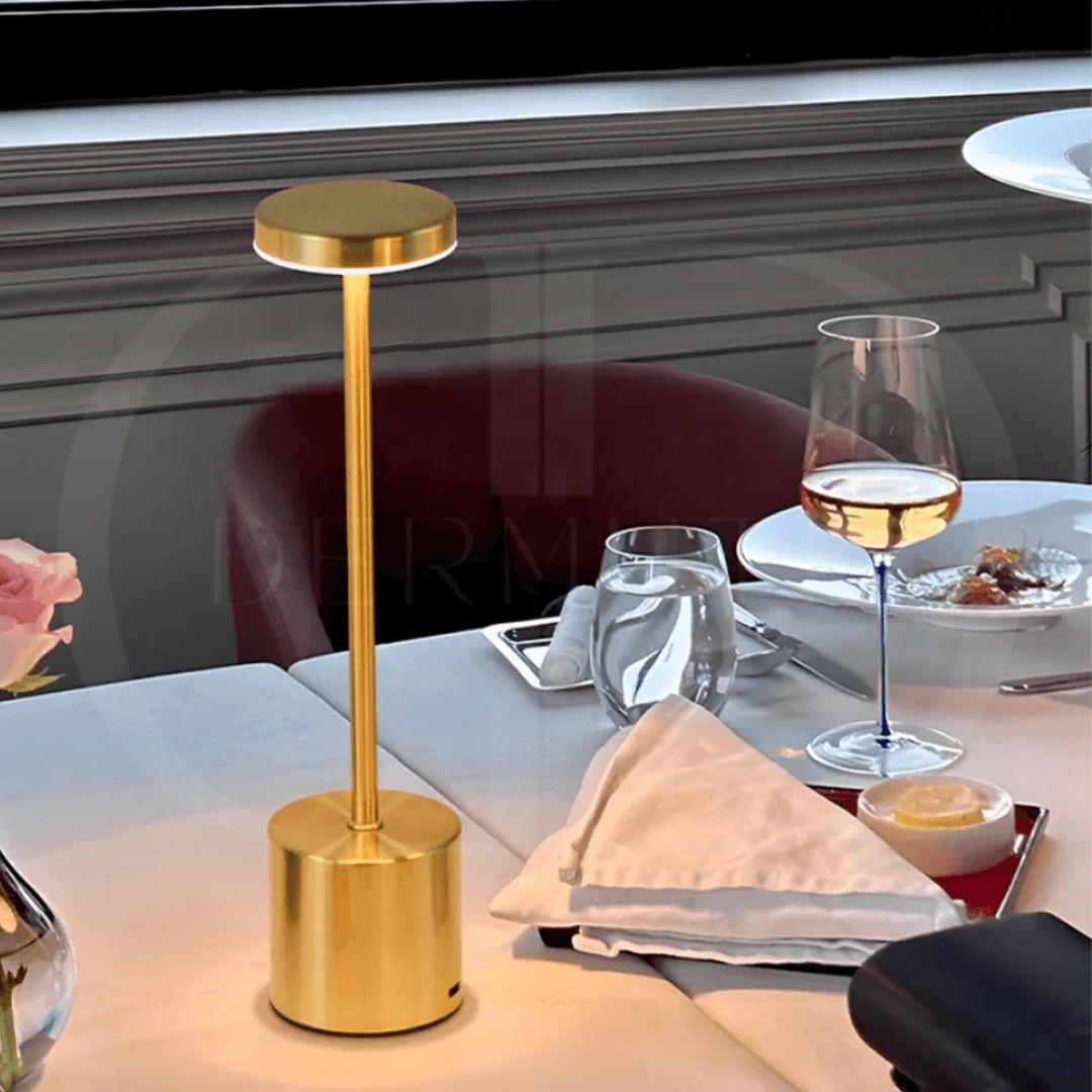 Luminária de Mesa LED Sem Fio –  Moderna e Funcional