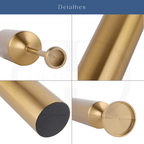 Castiçal de Metal Dourado – Roma