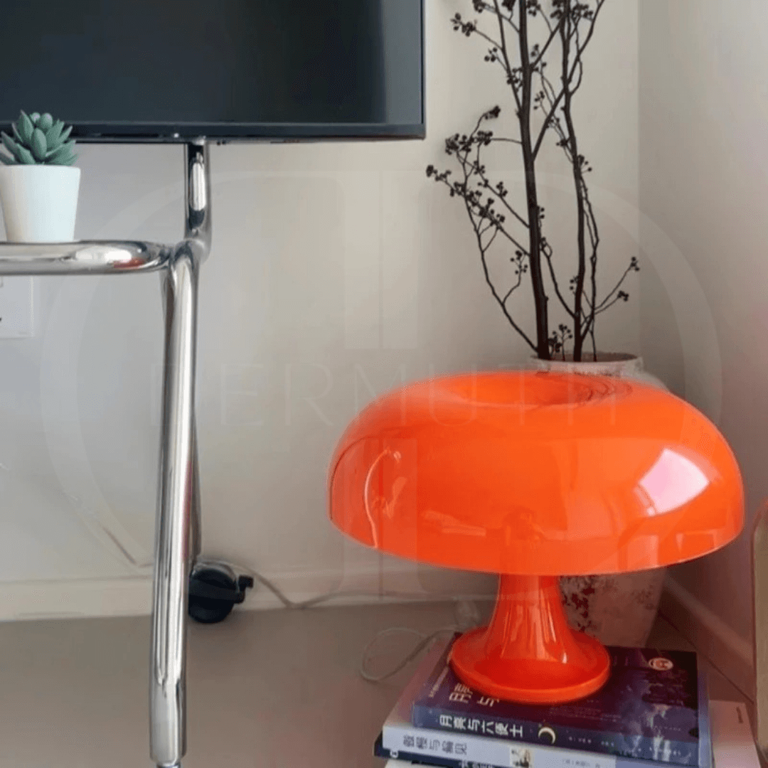 Luminária de Mesa LED  Minimalista Cogumelo