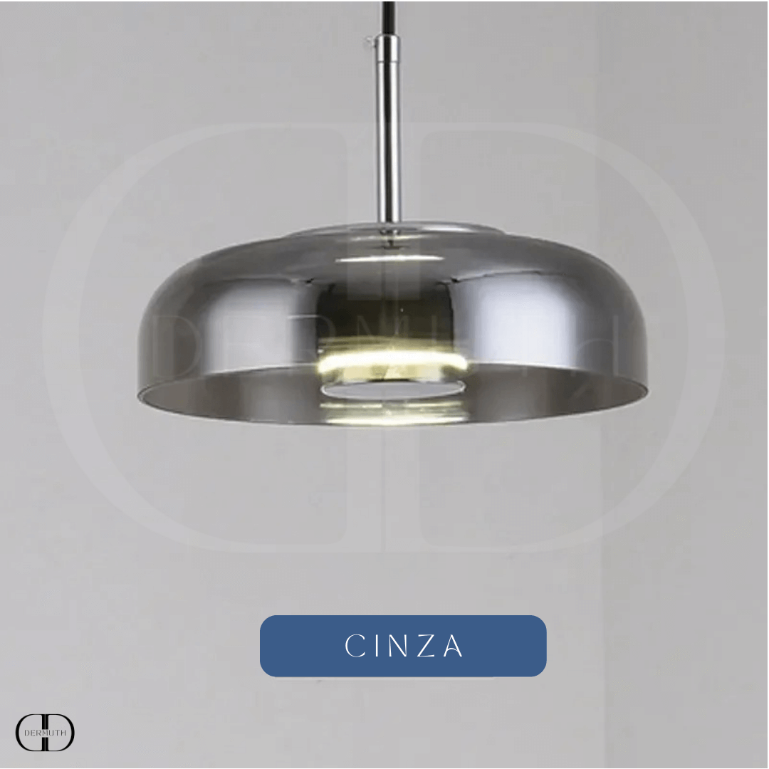 Modern Glass Dome Pendant Light – Elegant Hanging Ceiling Lamp for Kitchen, Dining & Living Room