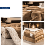 Cobertor Flannel Triplo Coral Fleece