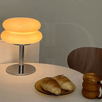 Luminária de Mesa de Vidro Macaron