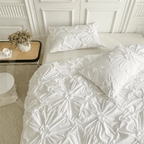 Capa de Edredon e Travesseiro Com Relevo