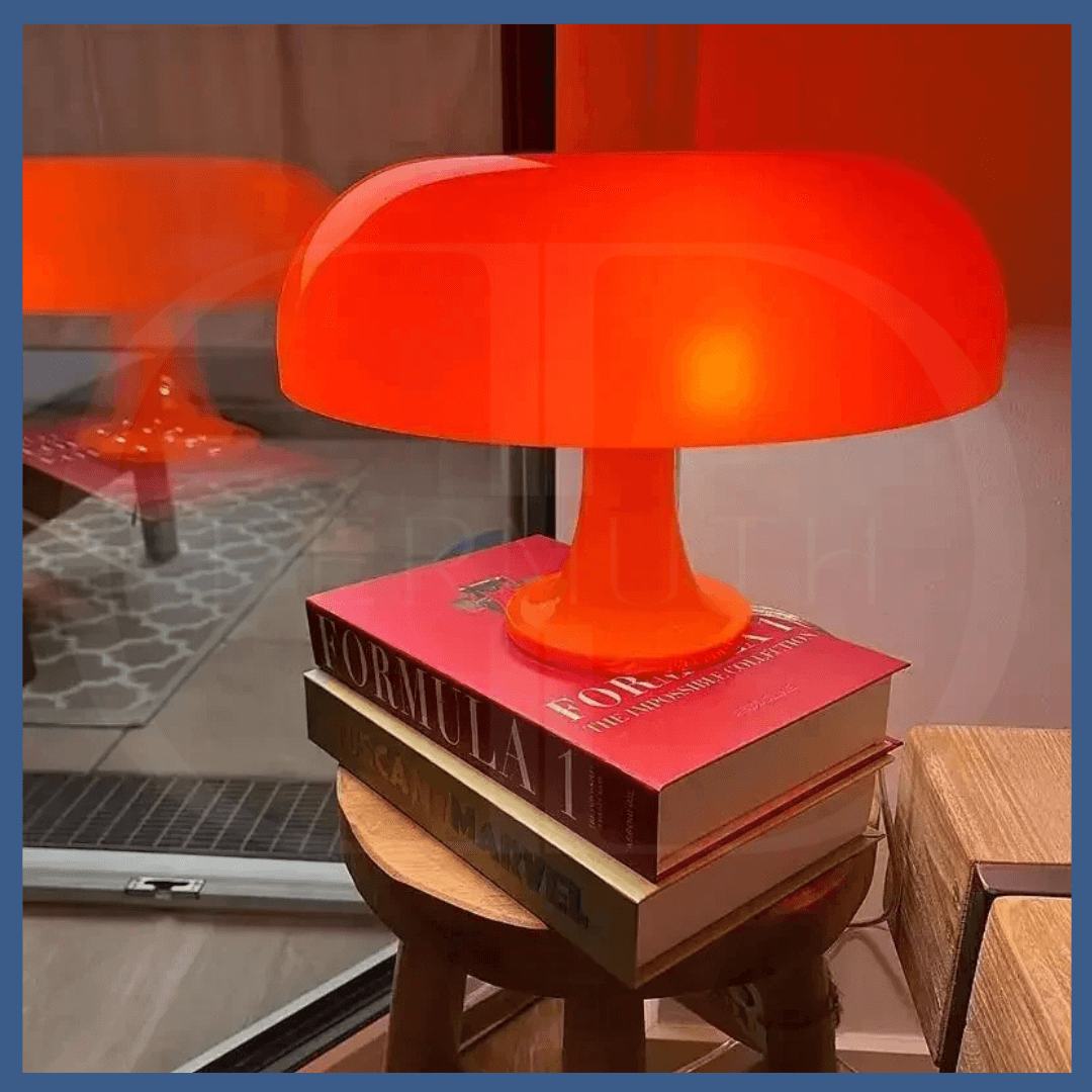 Luminária de Mesa LED  Minimalista Cogumelo