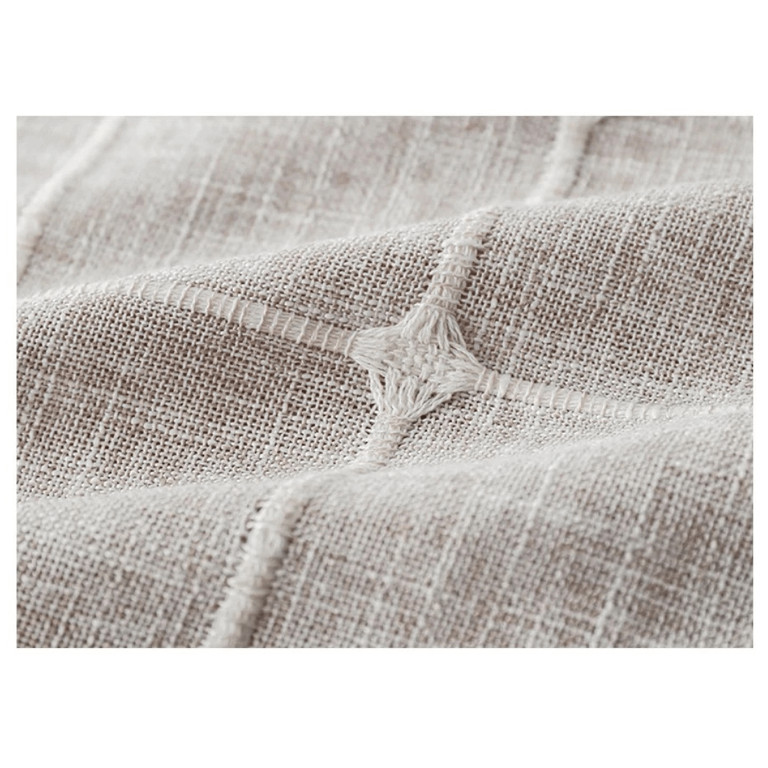 Toalha de Mesa Xadrez 3D com Franja – Estilo e Charme para sua Mesa