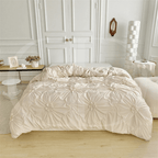 Capa de Edredon e Travesseiro Com Relevo