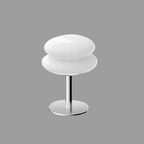 Luminária de Mesa de Vidro Macaron